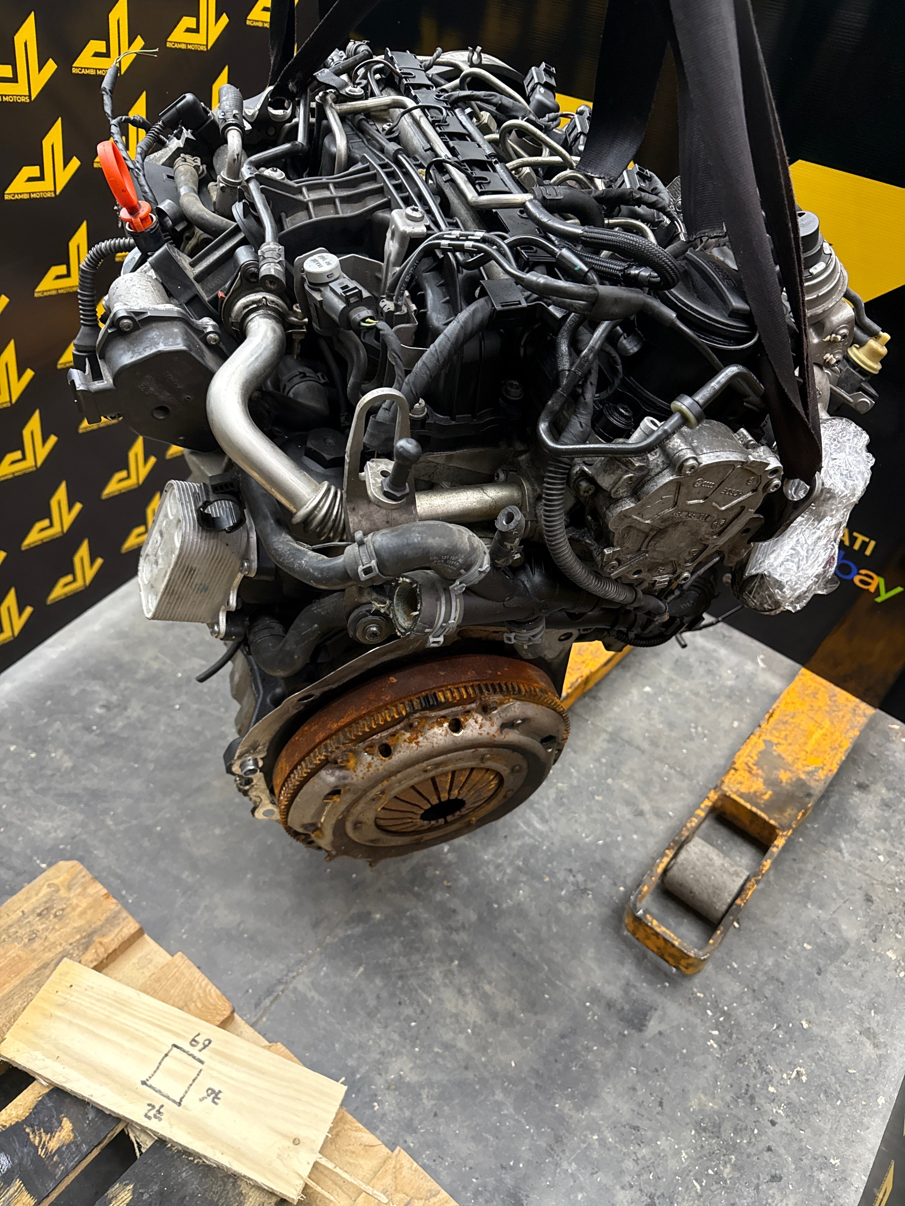 Complete Volkswagen Golf 6 1.6 cc engine with Siemens CAY system