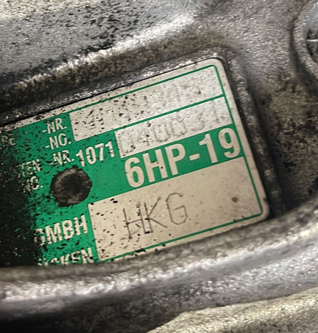 BOÎTE DE VITESSES AUTOMATIQUE AUDI A6 Berline BMK Diesel 3.0 V6 code boîte de vitesses HKG