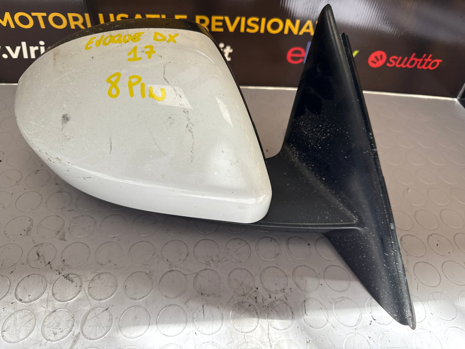 Land Rover Evoque 2017 8-pin right rear view mirror
