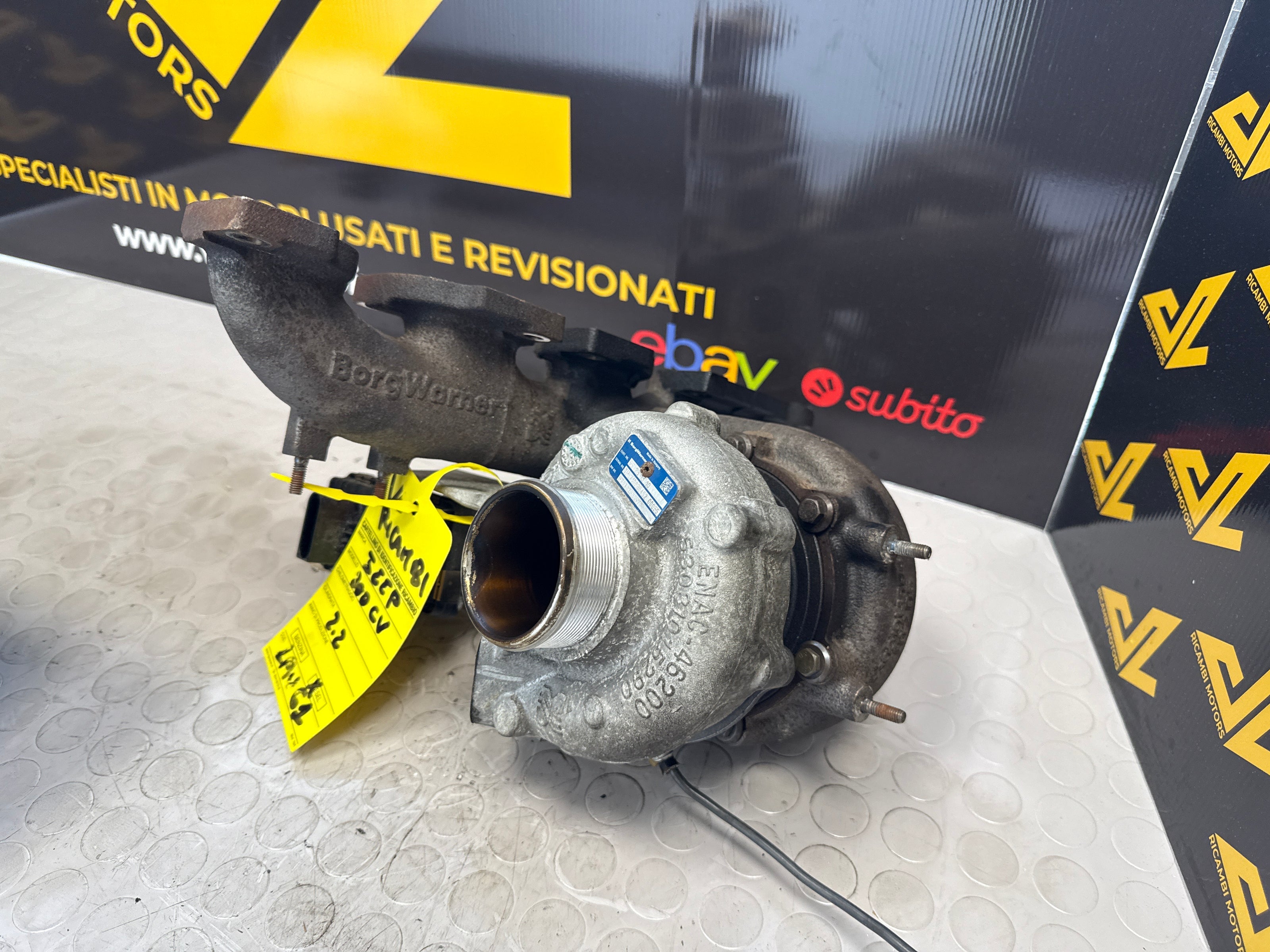 Jeep Cherokee 2.2 CRD Turbocharger 53039700657 200hp