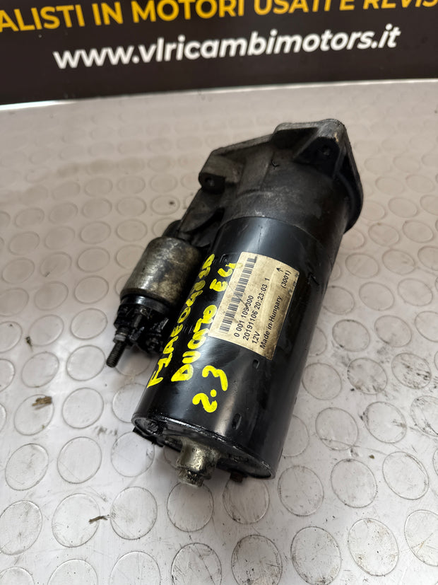 Démarreur Fiat Ducato série 4 diesel 2.3 0 001 109 300