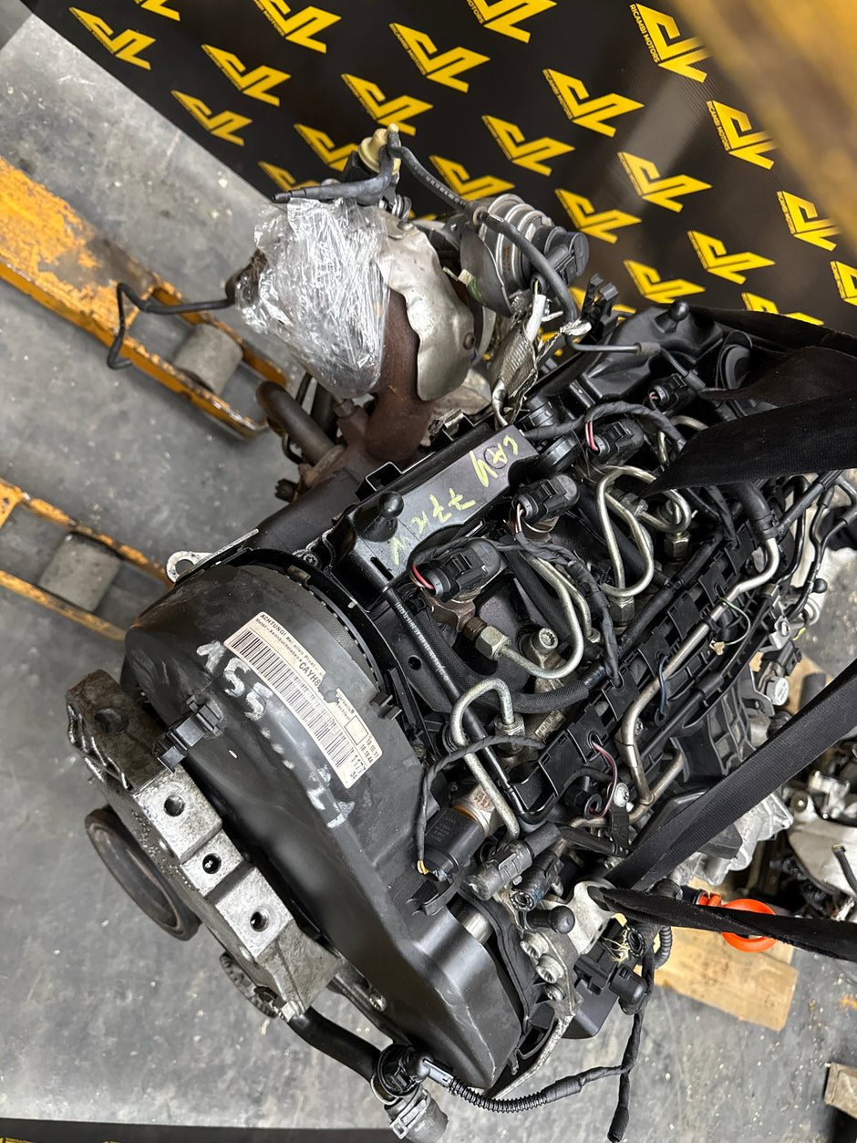 Complete Volkswagen Golf 6 1.6 cc engine with Siemens CAY system