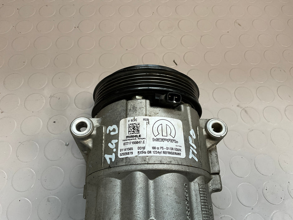 Air conditioning compressor 52026879 Fiat 1.4 petrol