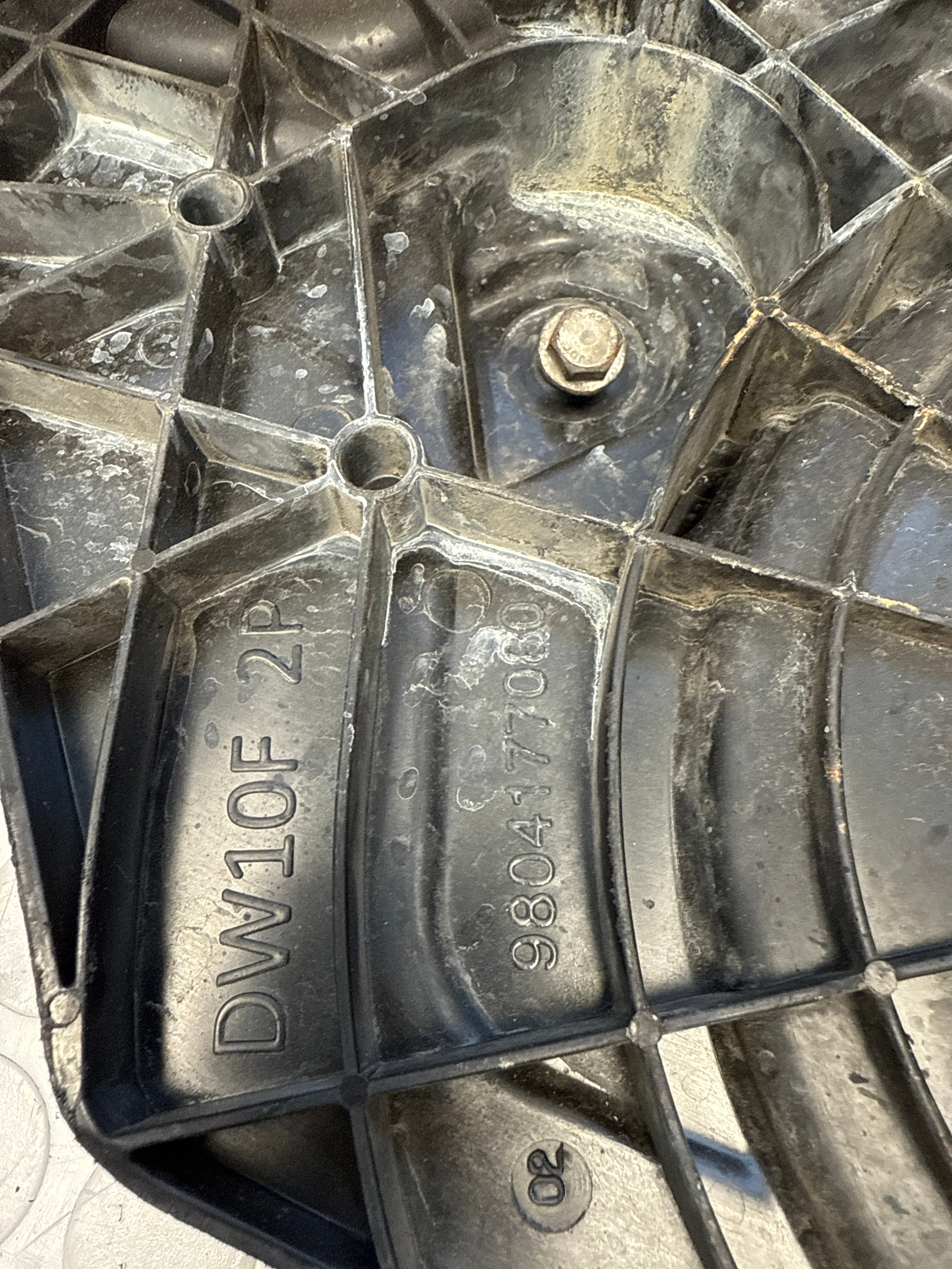 Peugeot 2020 Timing Belt Cover 9804177080