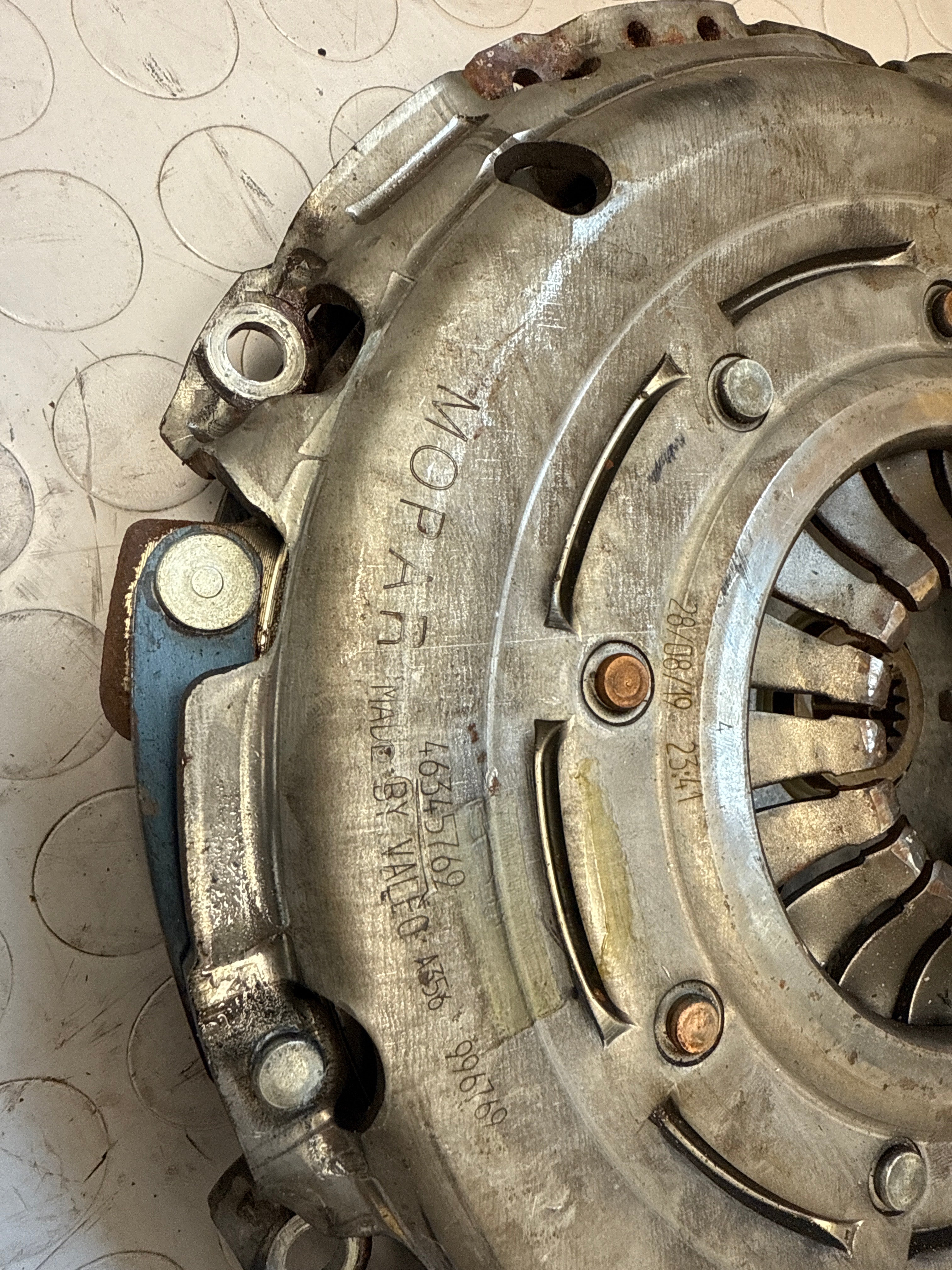 Clutch Fiat 500x 1.6 diesel 2020 120hp 46345769