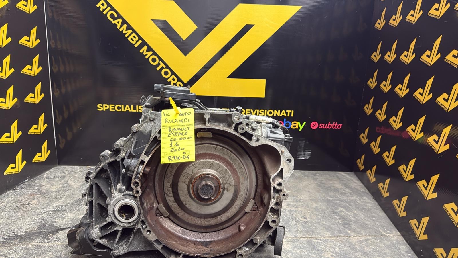 Automatic transmission 1.6 R9M D4 DW6 001 2016-2020