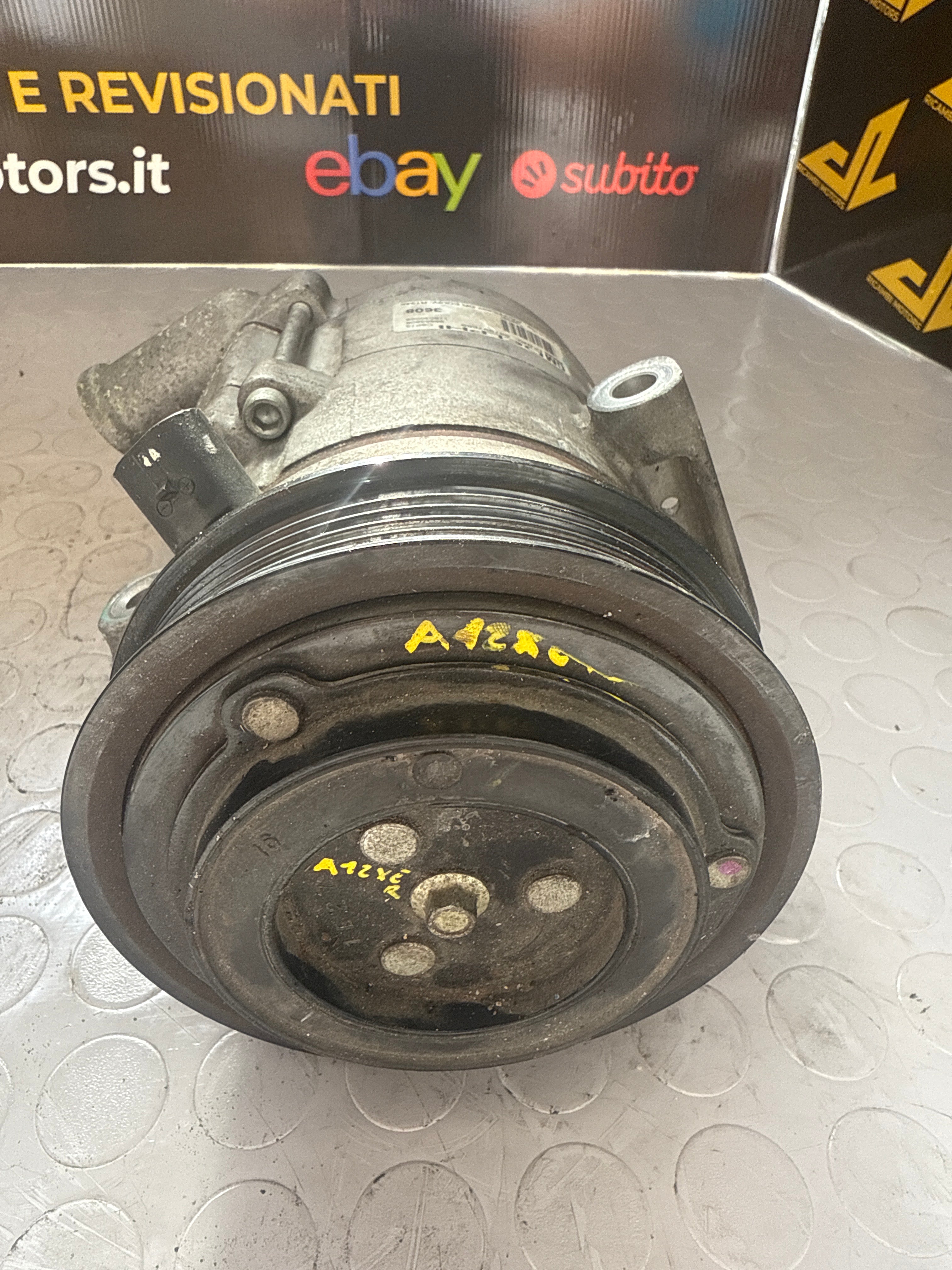 A/C COMPRESSOR FOR CHEVROLET Aveo 2nd Series 687997689 petrol