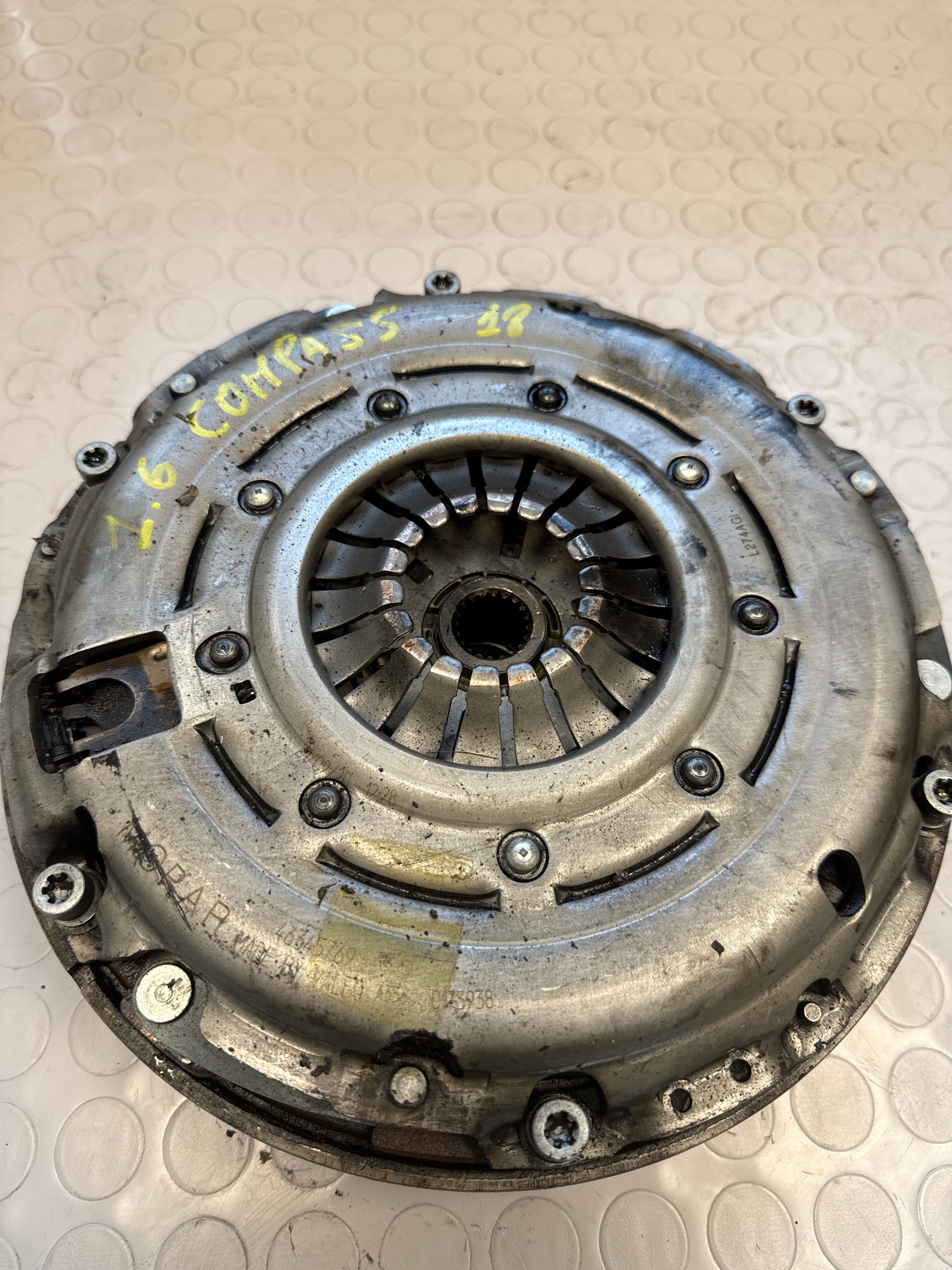 FLYWHEEL AND CLUTCH KIT FIAT 500X 1.6 MULTIJET MJET DIESEL 2020 120CV 46345769