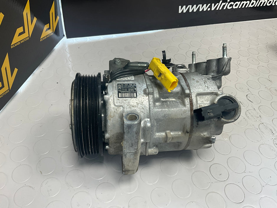 AIR CONDITIONING COMPRESSOR PEUGEOT/CITROEN/OPEL 9834779880