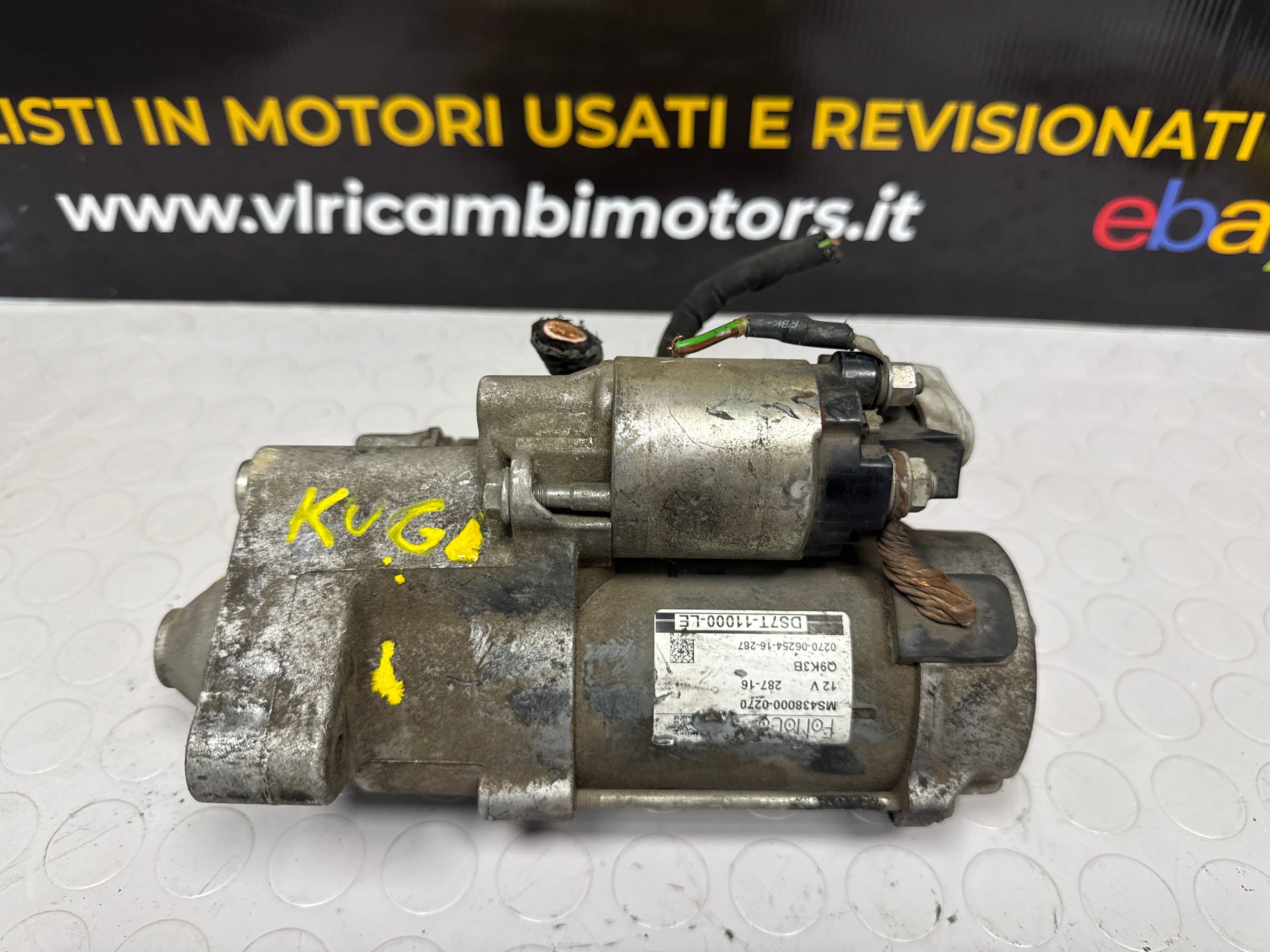 Motorino di avviamento Ford Kuga 2.0 Tdci 2015 T7MA MS438000-0270 DS7T-11000-LE