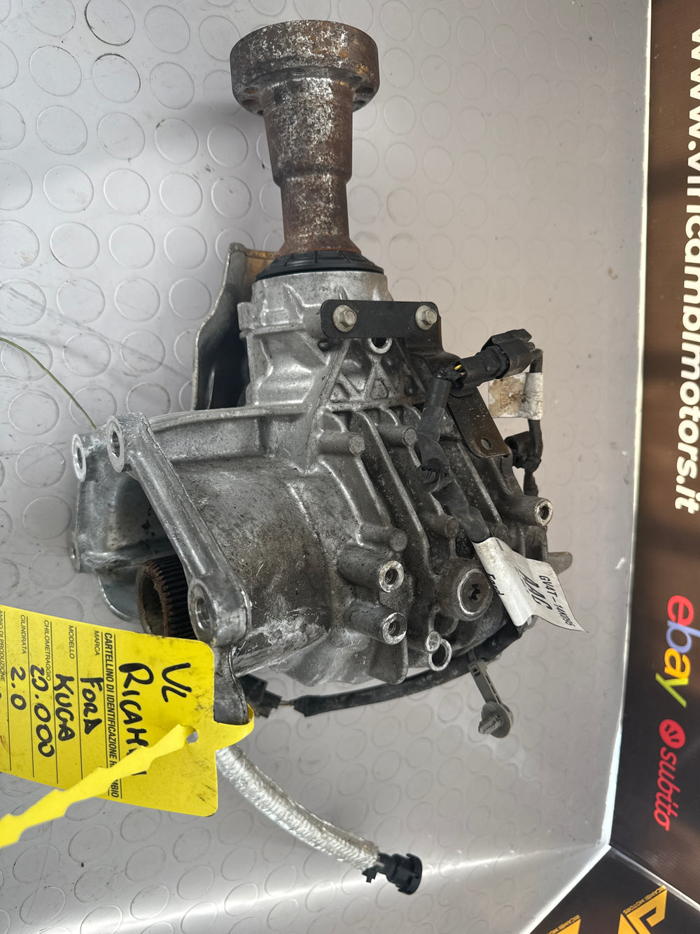 FRONT DIFFERENTIAL FORD KUGA SERIES 2.0 TDCI DIESEL 7530112191 MANUAL 4X4 Year 2020