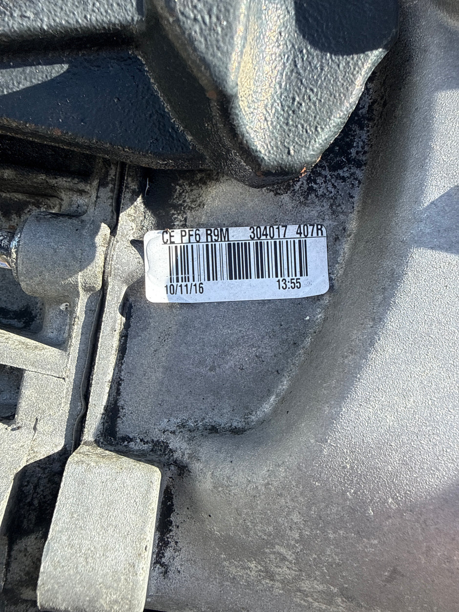 Cambio manuale 6 marce Renault Trafic III cod.304017407r 1.6 diesel  2016 per ricambi