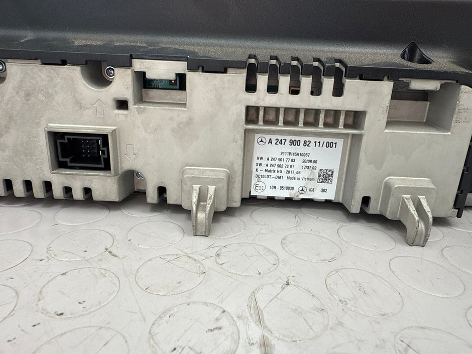 A2479008211 quadro strumenti per MERCEDES CLASSE A (18 23) (W177) polipK00W92100