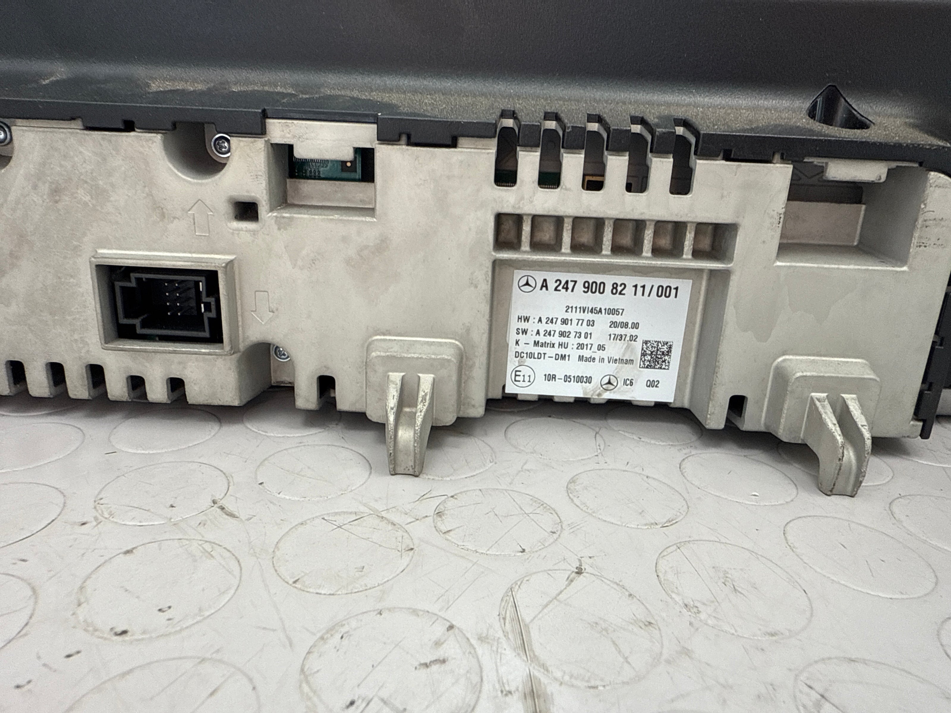A2479008211 quadro strumenti per MERCEDES CLASSE A (18 23) (W177) polipK00W92100