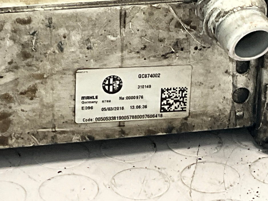 Échangeur thermique Alfa Romeo Stelvio (949_) gc874002 Diesel 2200 (16&gt;)