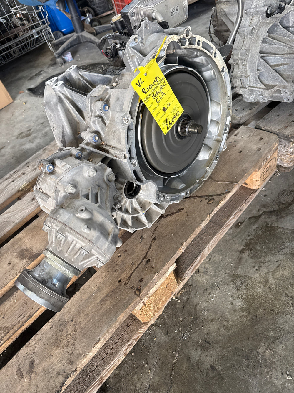A2473709800 CAMBIO AUTOMATICO MERCEDES-BENZ CLA 4Matic 2.0 B AUT zgs 006