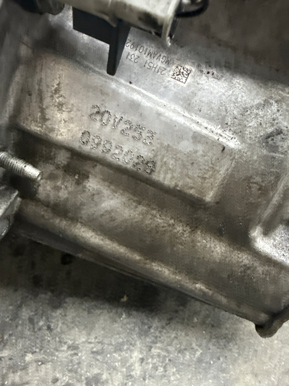 Cambio manuale Fiat 1.4 benzina 2018 serie 55220248 codice motore 940b7000