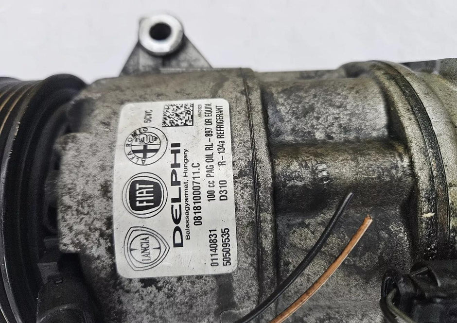 COMPRESSORE ARIA CONDIZIONATA ALFA ROMEO GIULIETTA 2.0 JTDM, CODICE: 50509535