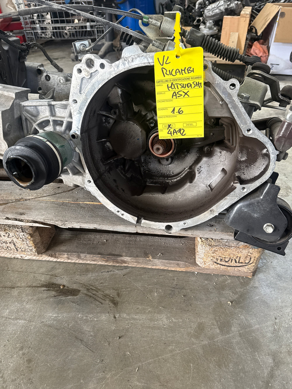Cambio manuale Mitsubischi 1.6 benzina Asx 4a92 f5m431vzr