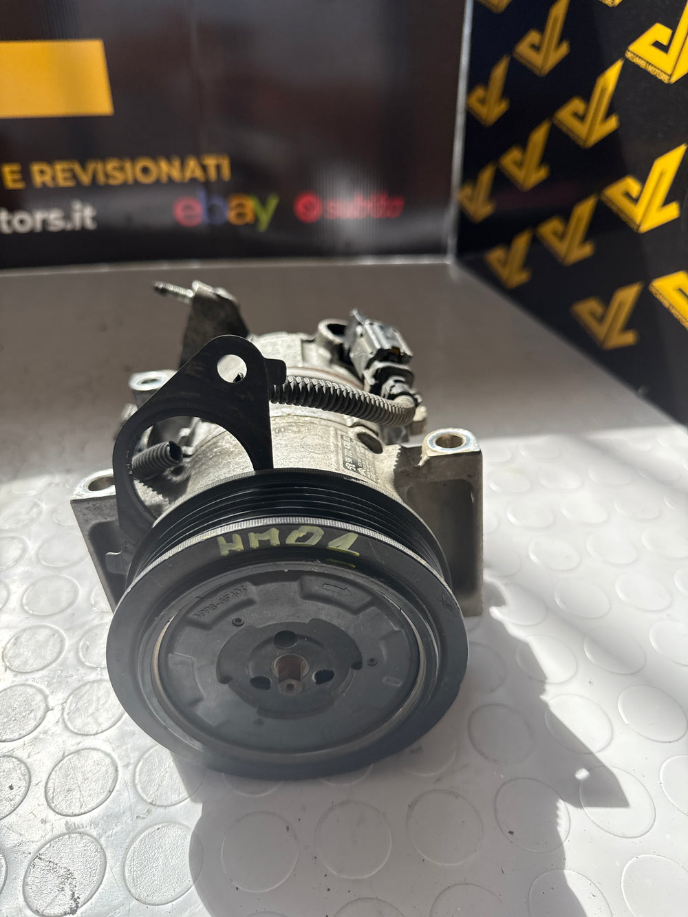 Compressore aria condiziona 1.2 benzina HM01 Citroen Peugeot 9672247080