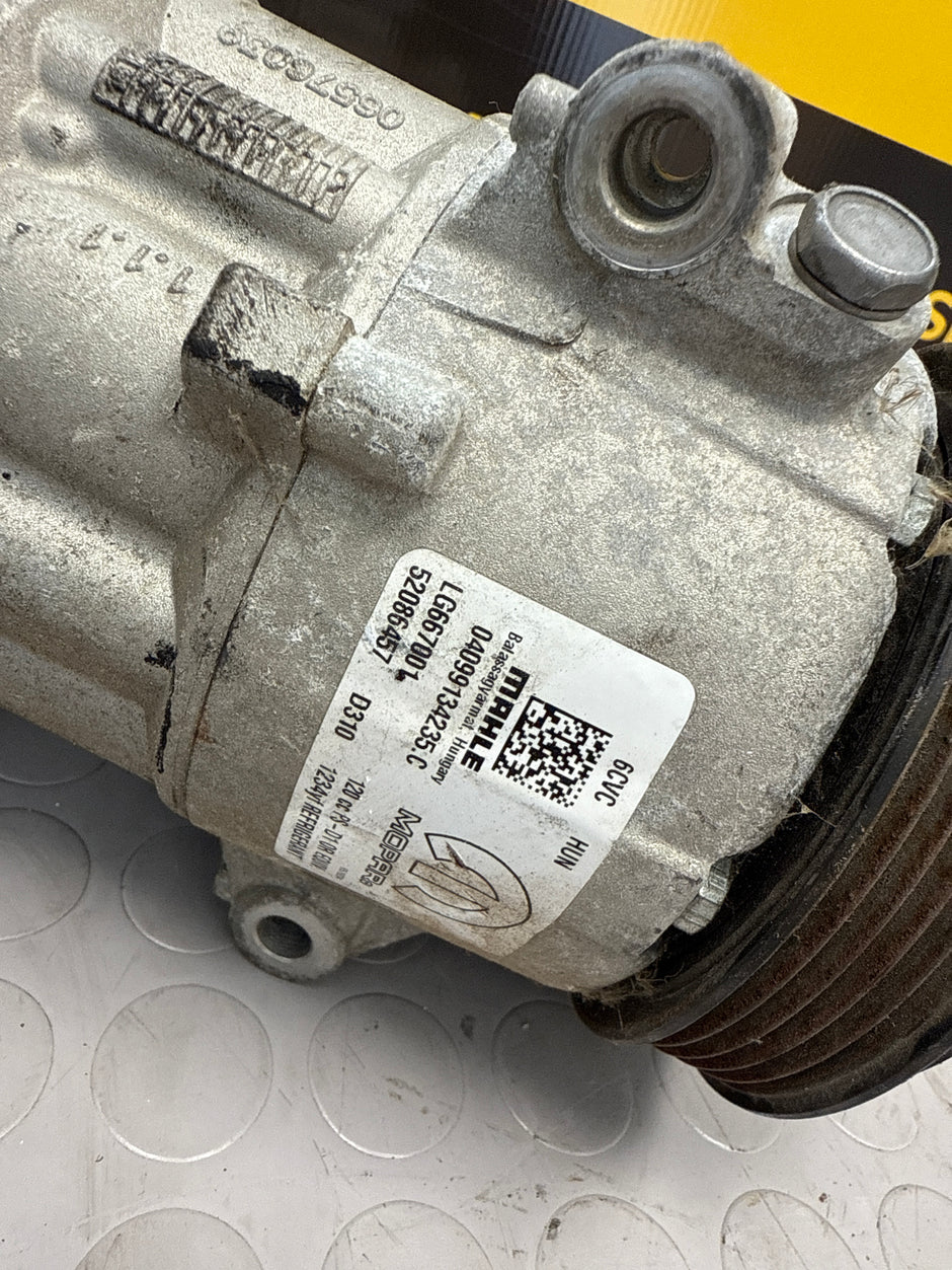 Compresseur de climatisation 500x Jeep Renegade 1.0 benz 55282151 52086457
