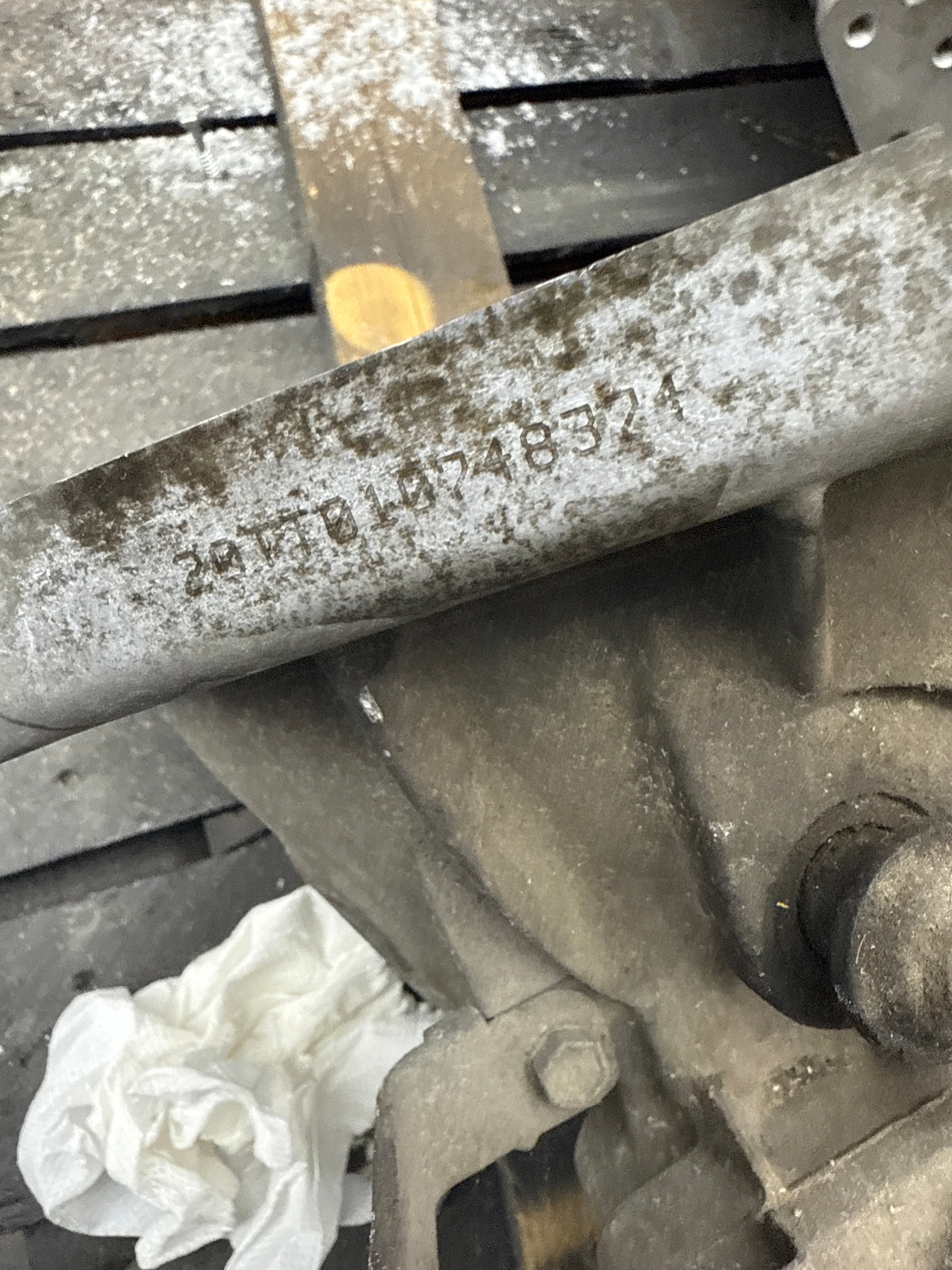 Toyota Yaris petrol manual transmission series 20tt010748324