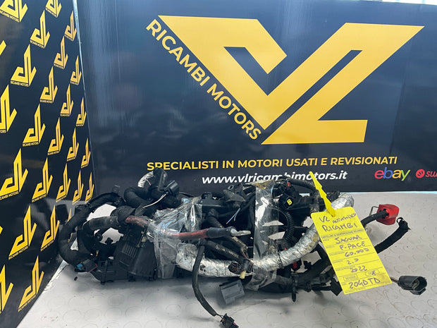 Faisceau de câbles du moteur Jaguar F-Pace 2.0L 2022, code : 204DTD