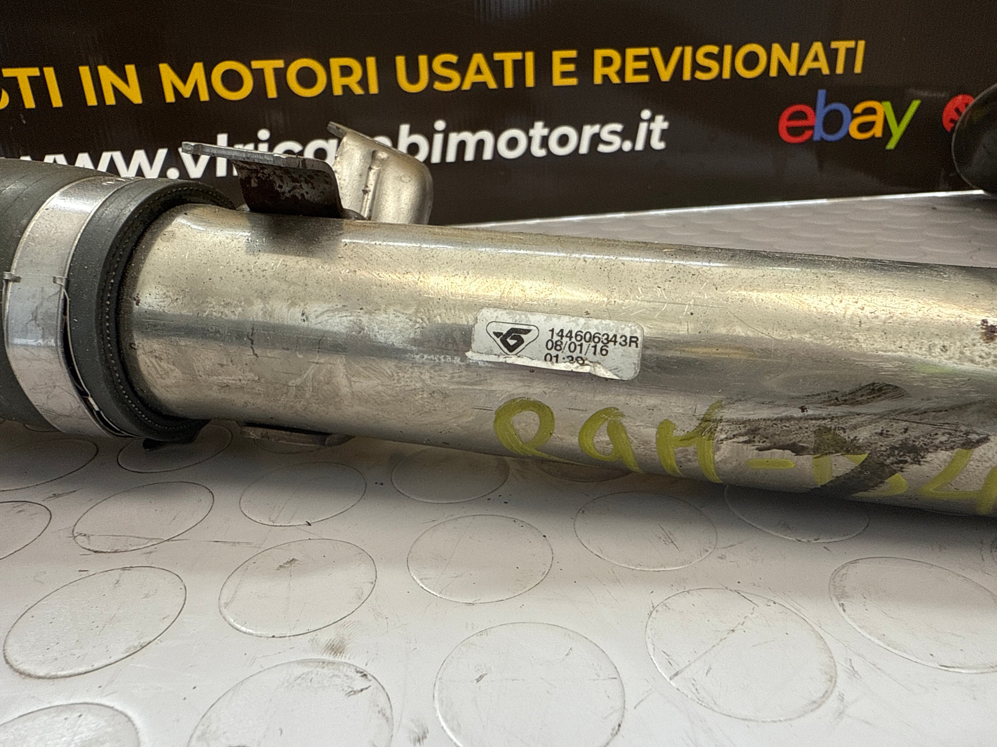 Durite turbo Renault Megane 1.6 144606343R