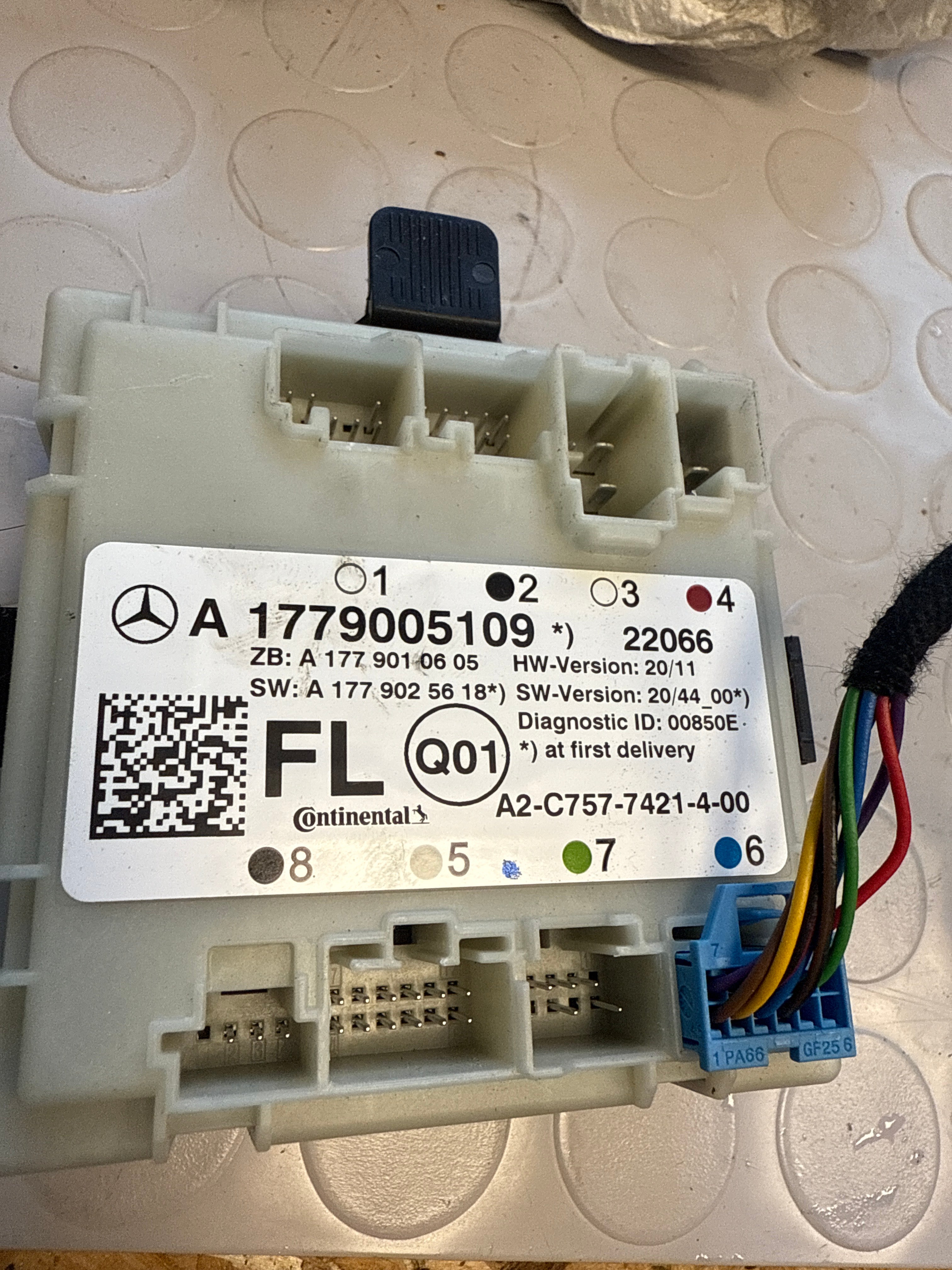 Centralina porta anteriore sx mercedes a1779005109 2022