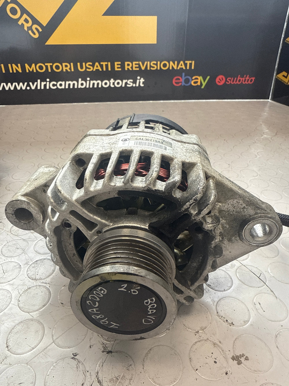 Alternatore Fiat 1.6 delta doblo 2013 CAl302119AS