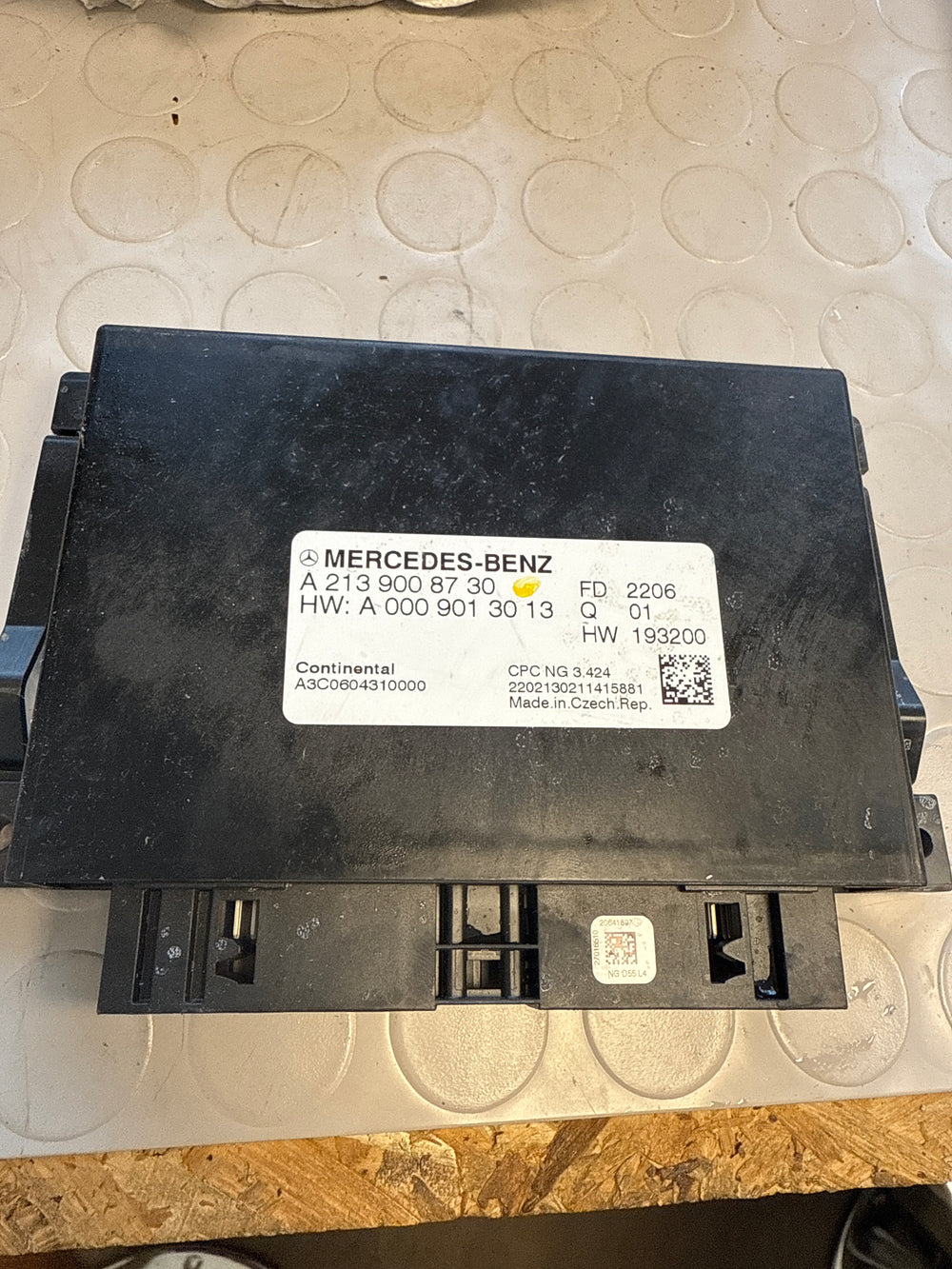Centralina controllo attuatore elettrico mercedes a2139008730