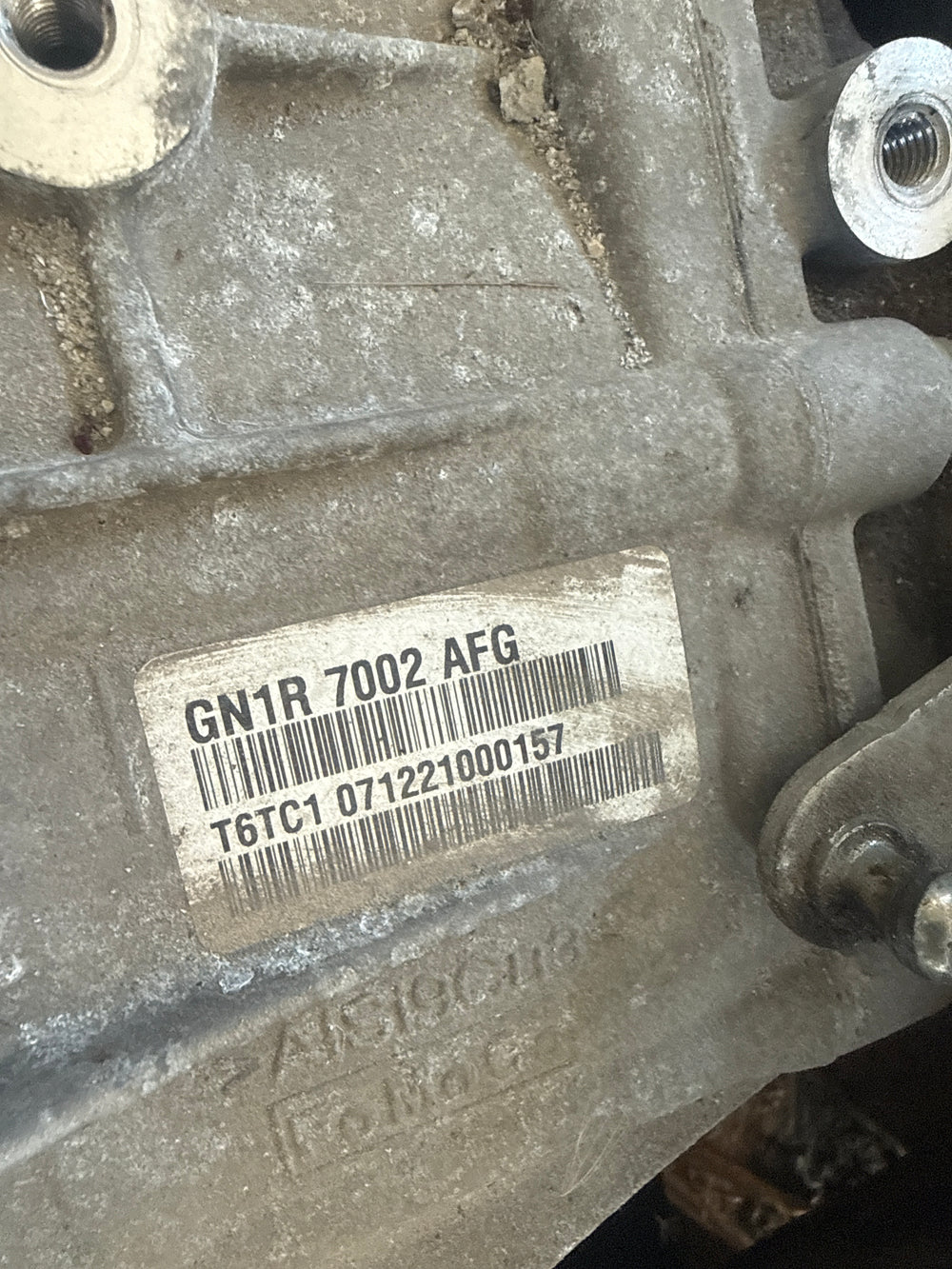 Cambio manuale ford Ecosport 1.0 benzina gn1r 7002 afg