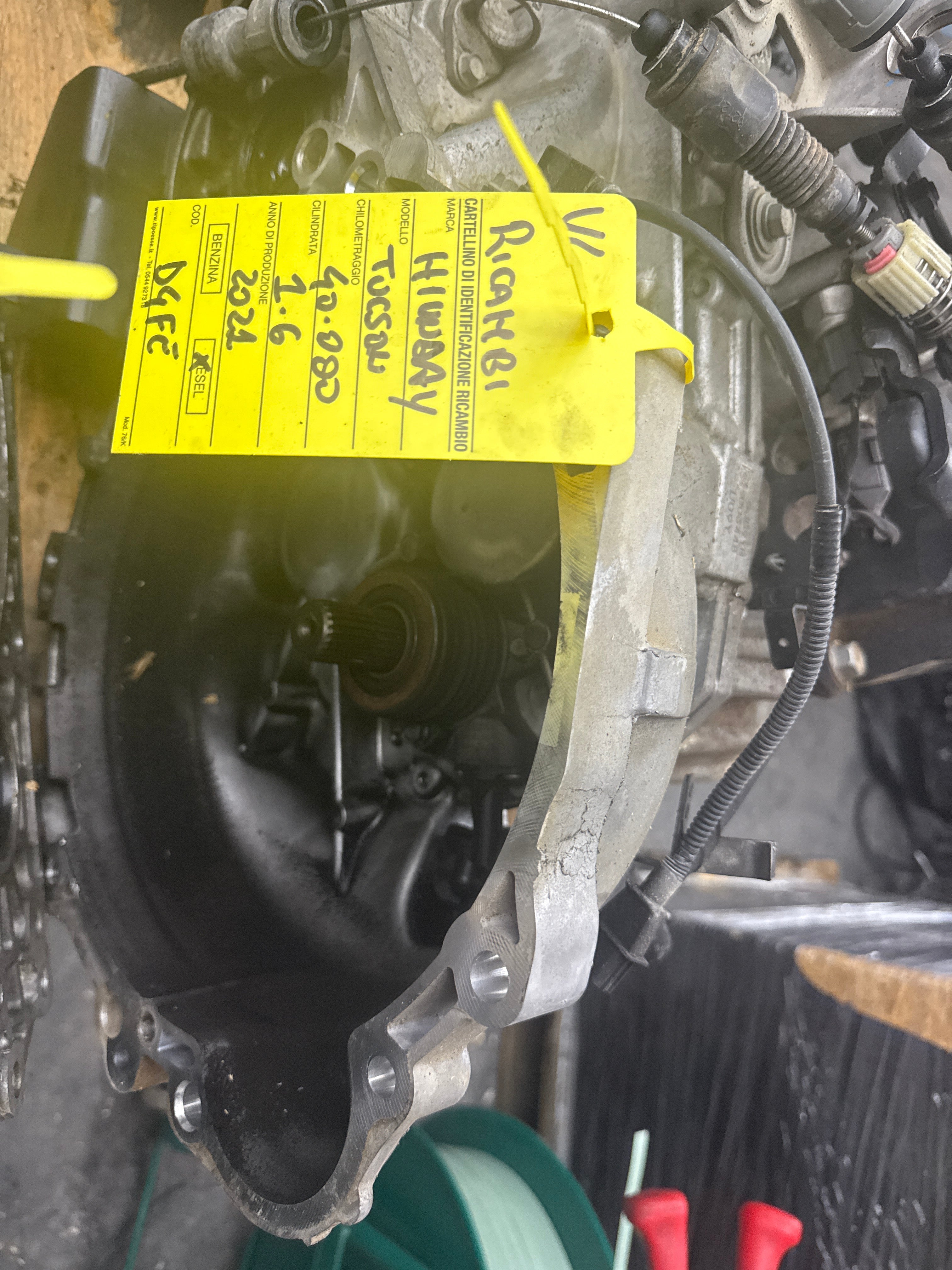 CAMBIO MANUALE COMPLETO PER HYUNDAI Tucson Serie D4FE Diesel 1600 (20>) SJ09YB 003448U09Y