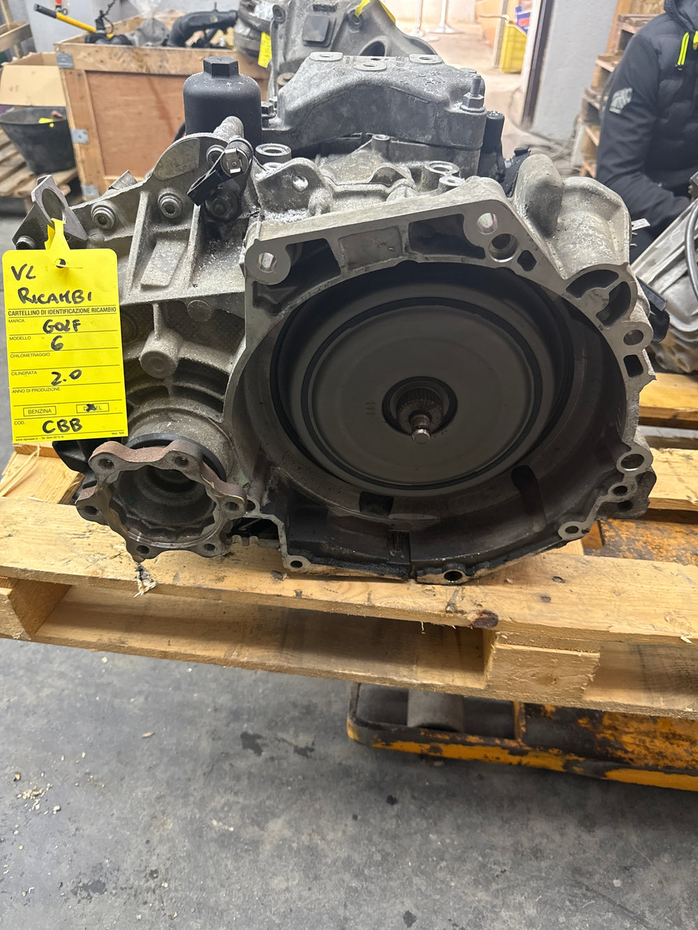 Automatic transmission DSG 2011 golf 6 code 02e 301 107