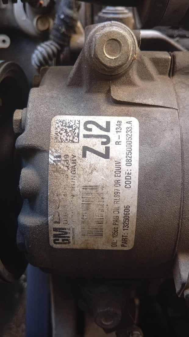 OPEL ASTRA J AIR CONDITIONING COMPRESSOR PULLEY 13250606