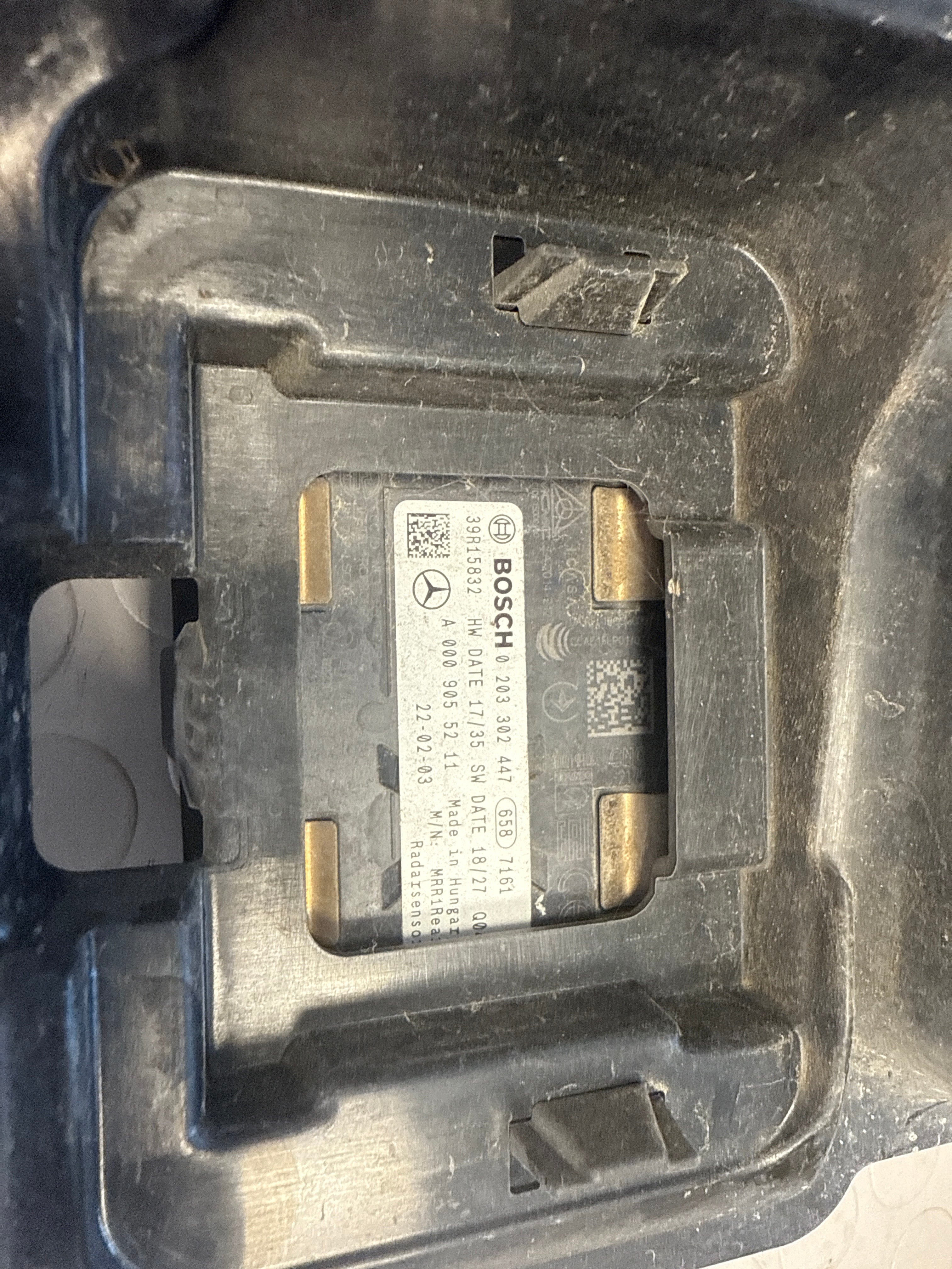 MERCEDES BENZ Radar Distanza A 000 905 52 11 BOSCH 0 203 302 447