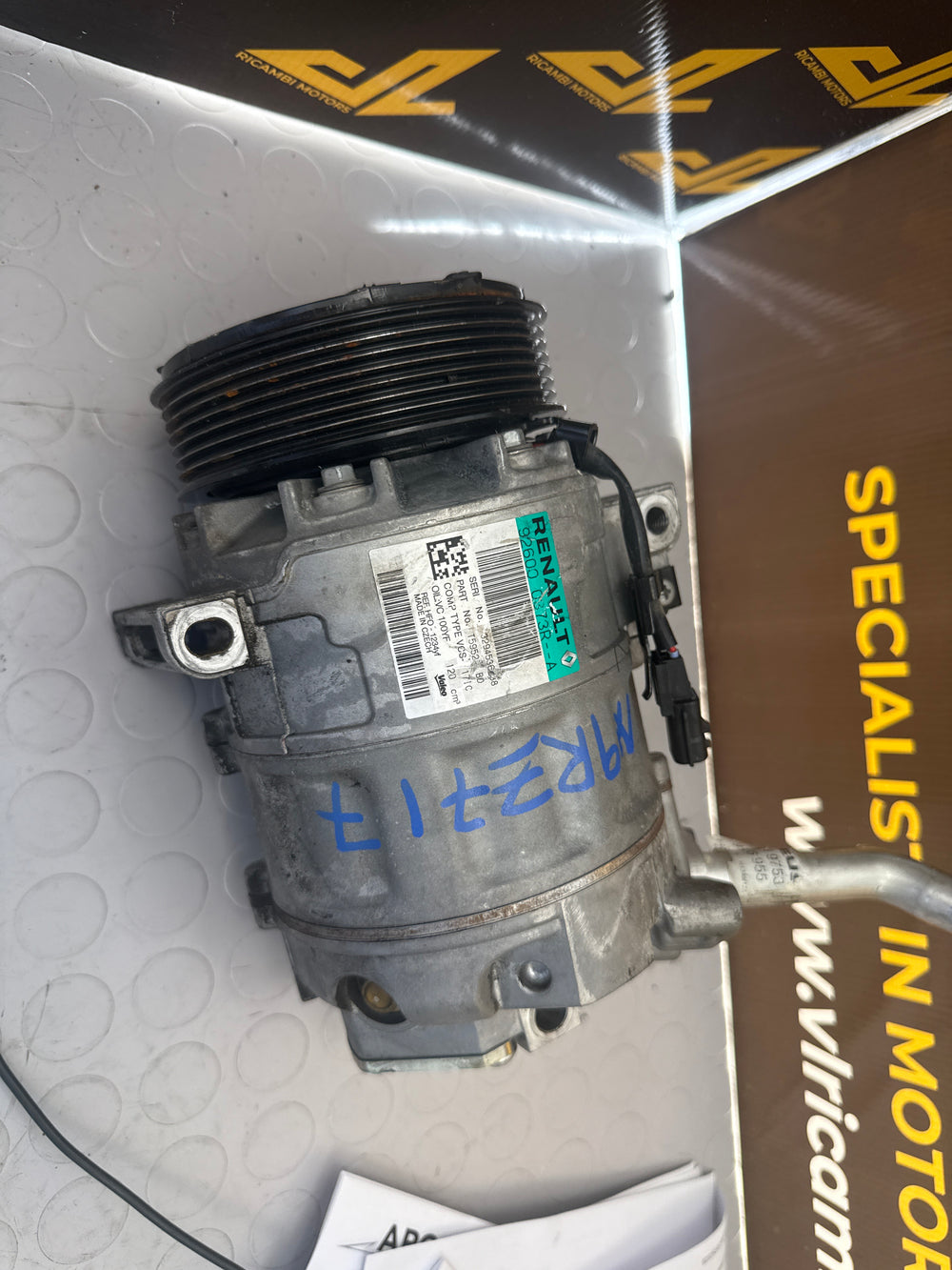 Compressore Clima Renault Master III 926000373R M9T726 Originale Usato