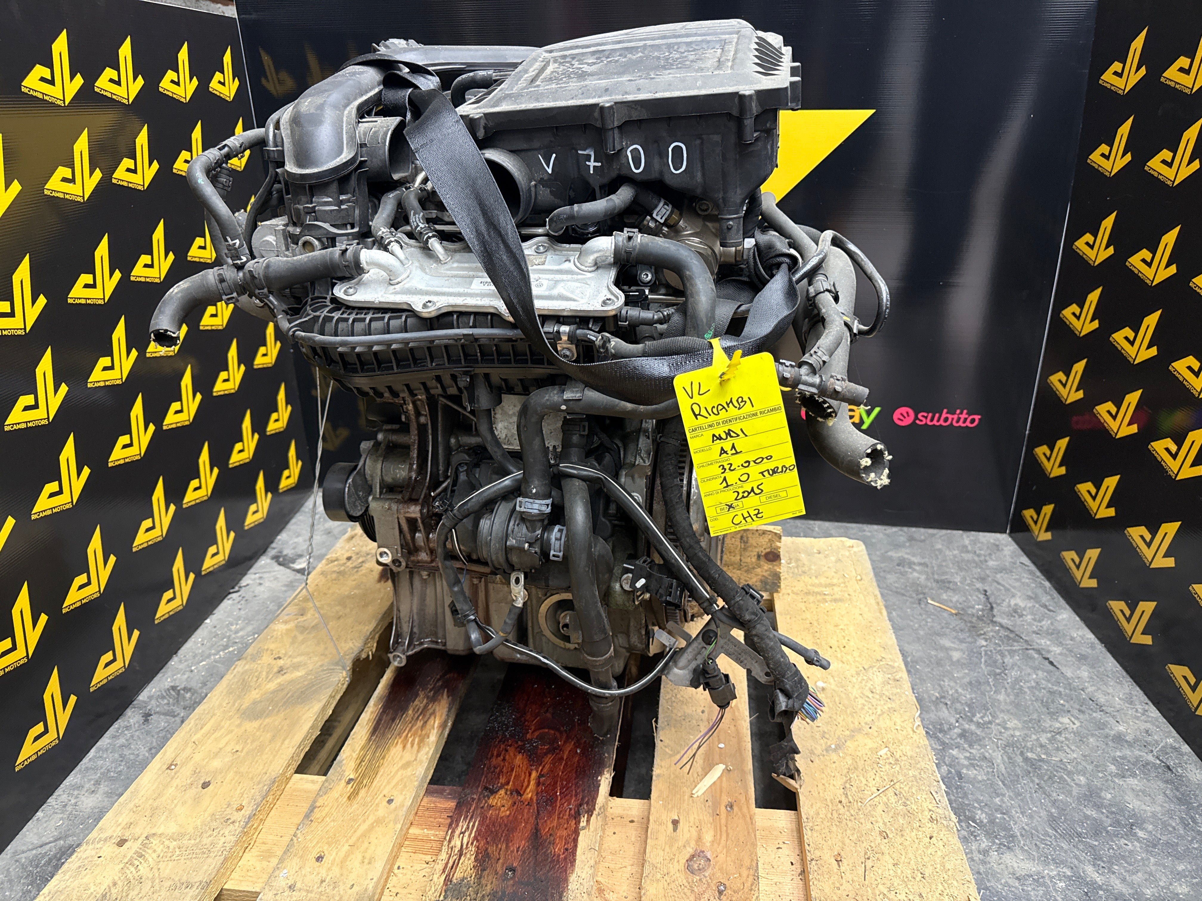 Audi A1 Complete Engine CHZ Turbo – VL Ricambi Motors