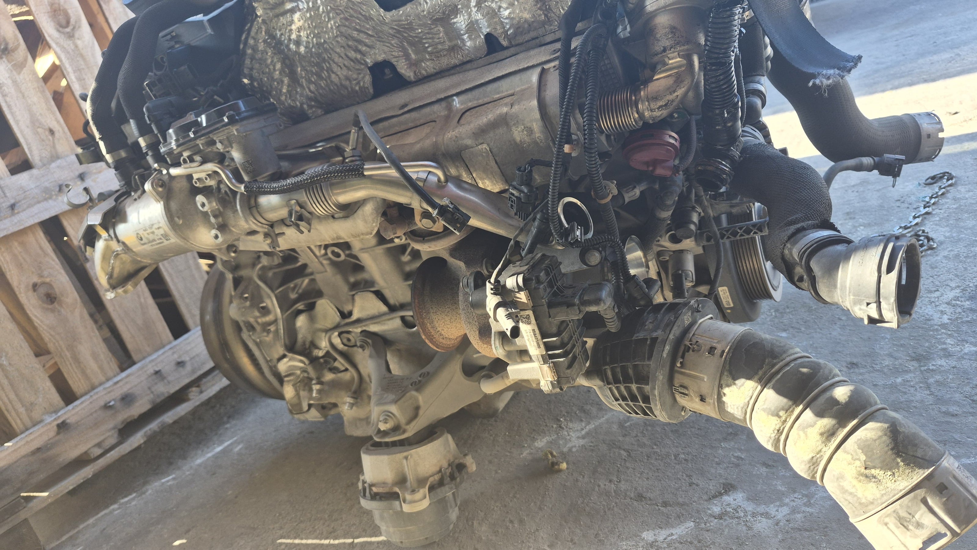 Motore completo bmw serie 5 b57d30a 195kw