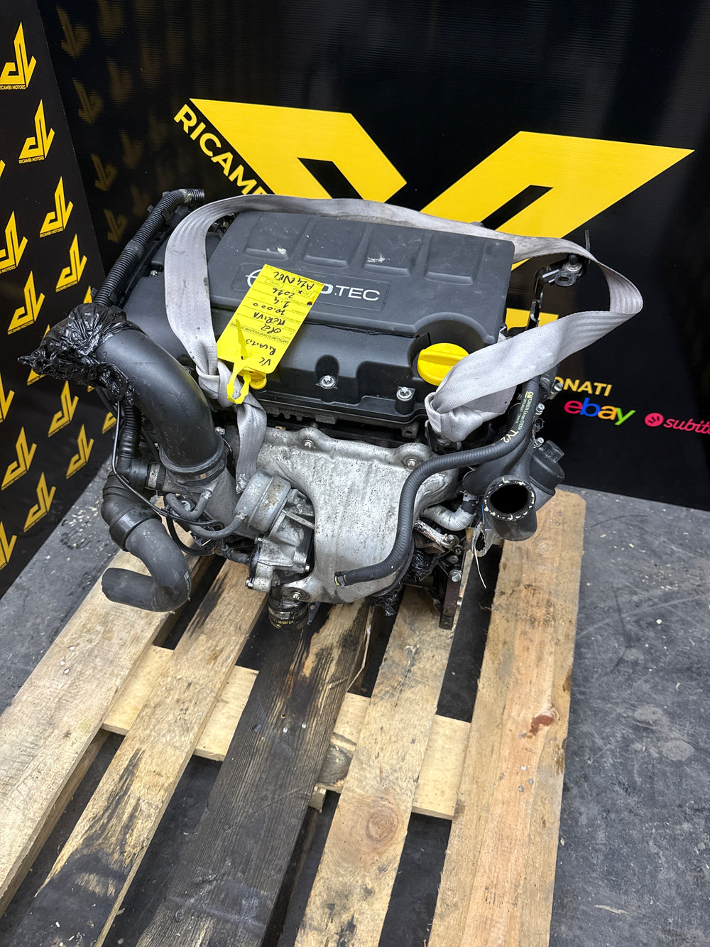Moteur complet Opel Mokka 1.4 essence turbo A14NET 
