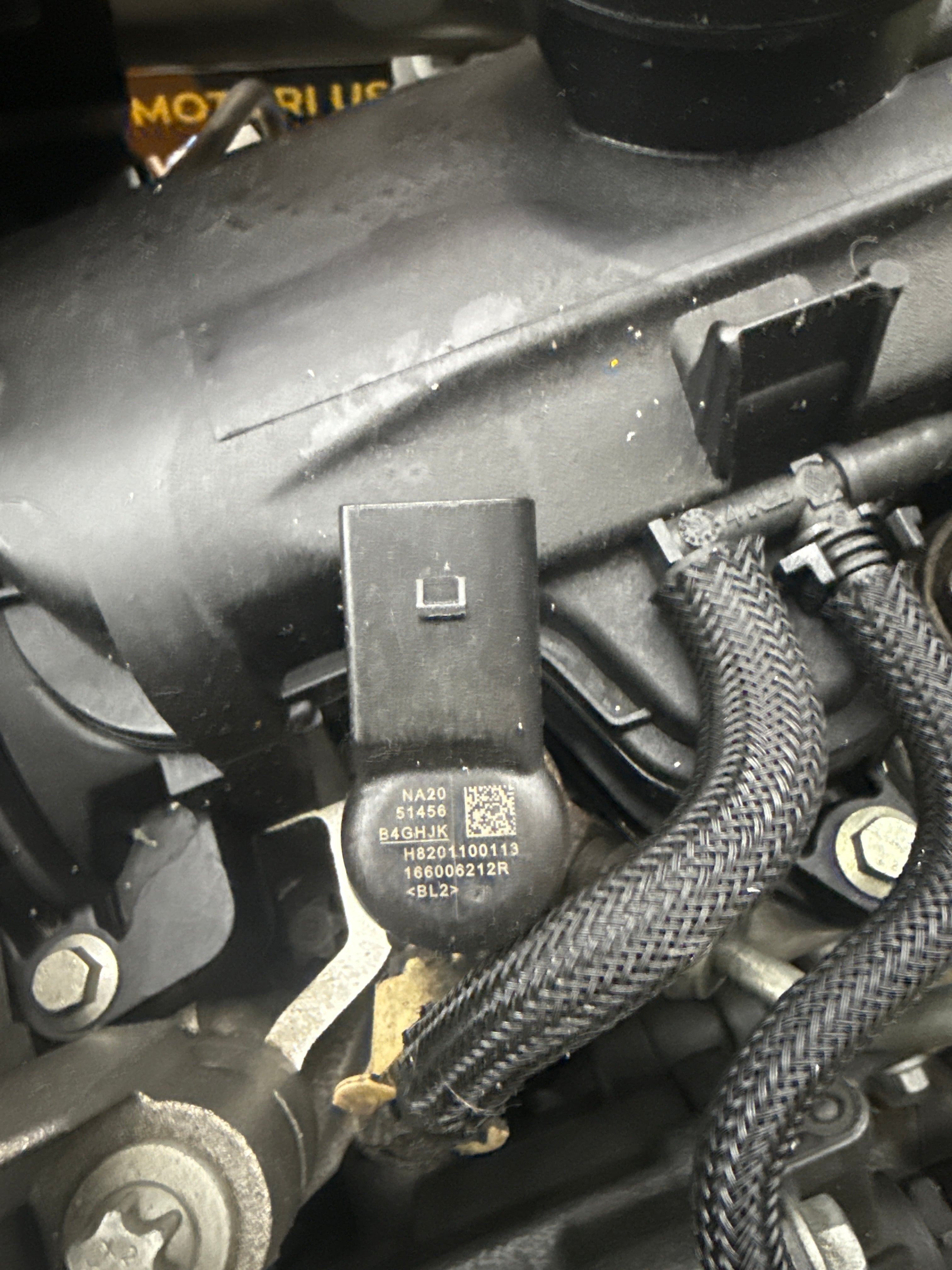 Motore completo classe a w177 1.5 diesel K9K Continental