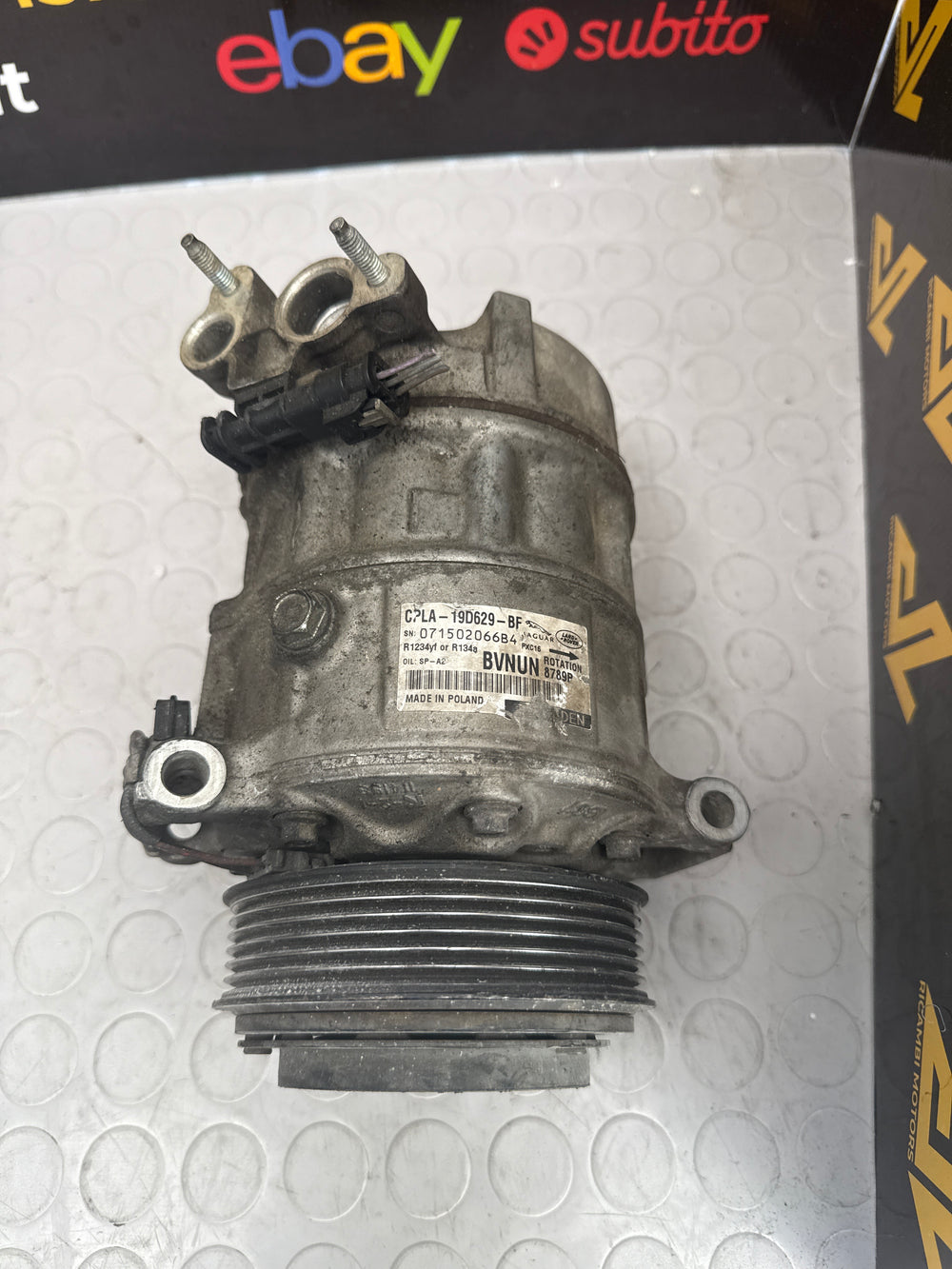 Compressore clima aria condizionata LAND ROVER RANGE ROVER EVOQUE CPLA-19D629-BF