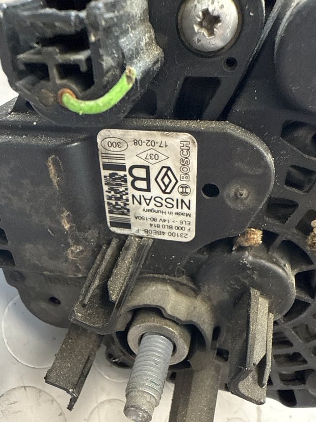 ALTERNATORE PER NISSAN Qashqai Serie 23100 4BE0B F / F 000 BL0 814 R9M E4 Diesel