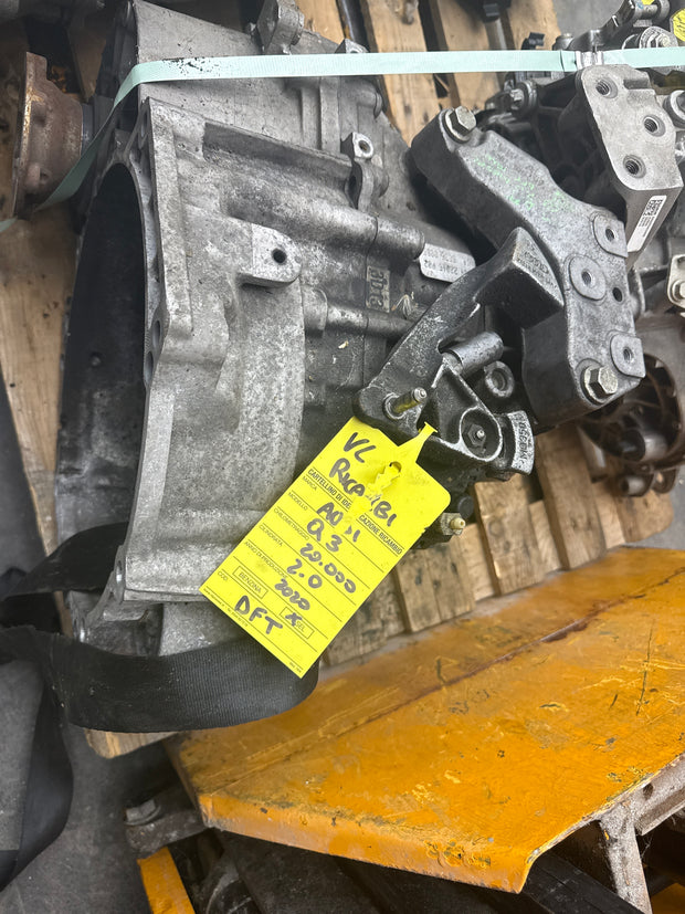 Audi Q3 Transmission manuelle Code moteur DFT Code boîte de vitesses QQN 22046 P02