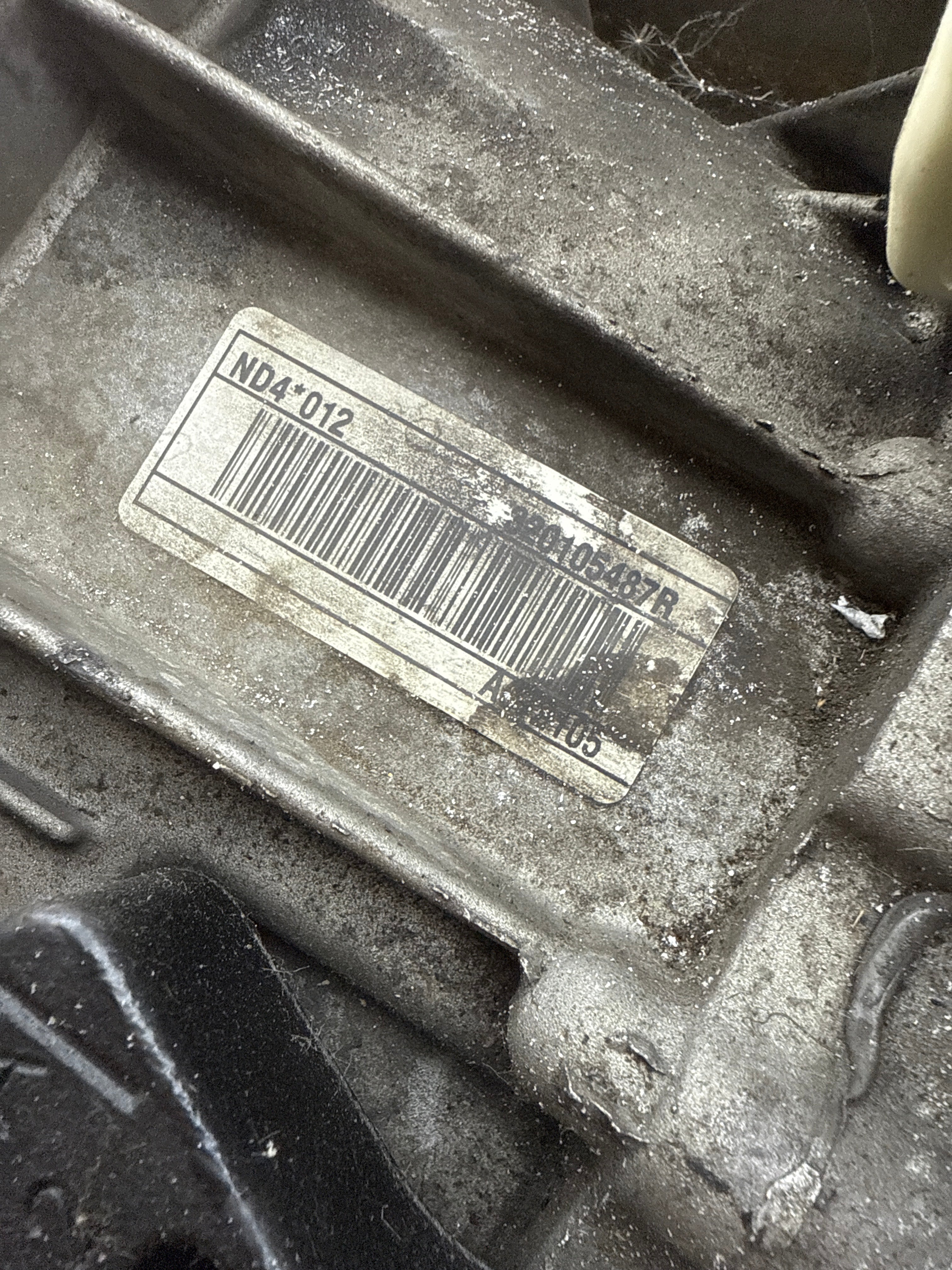 CAMBIO MANUALE COMPLETO PER NISSAN Qashqai Serie 320105487R R9M diesel 1598 (14