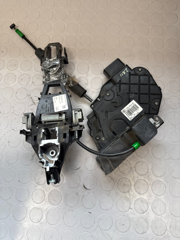 Rear right door handle lock Range Rover Evoque 2017 Bj32 24994ce