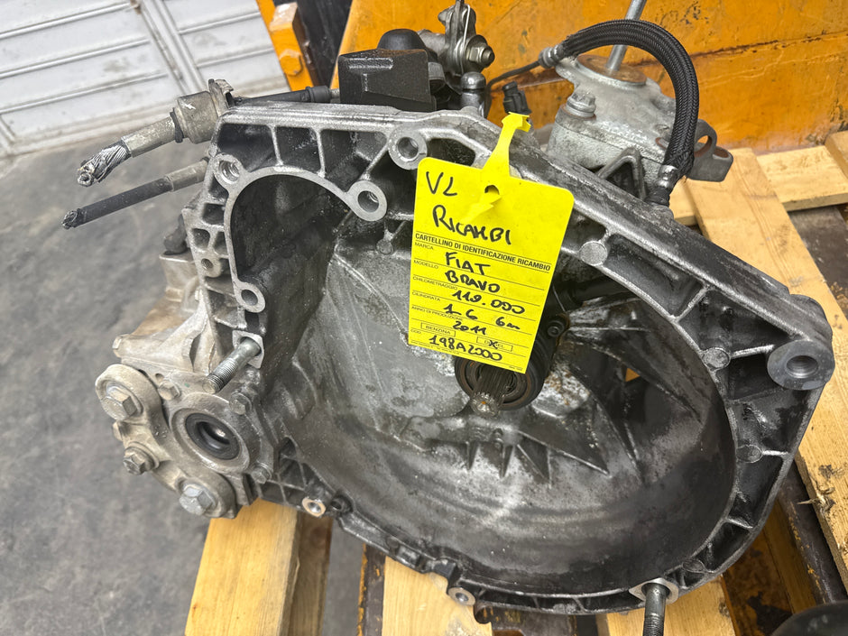6-SPEED GEARBOX FIAT BRAVO LANCIA DELTA 1.6 M-JET 464332891 55200606 198A2000 