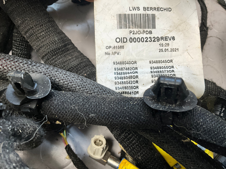 Cablaggio motore opel corsa