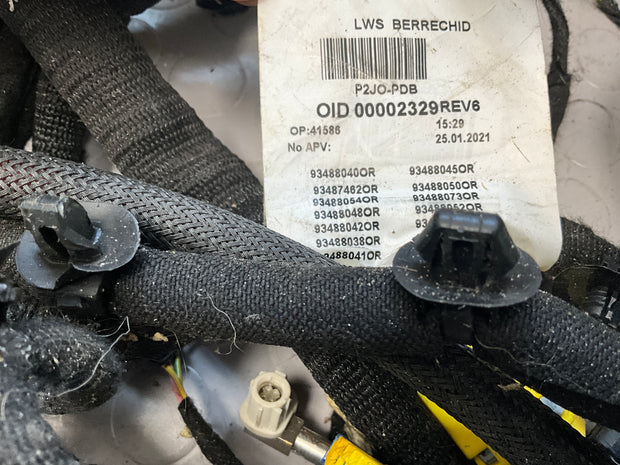 Câblage du moteur de l'Opel Corsa