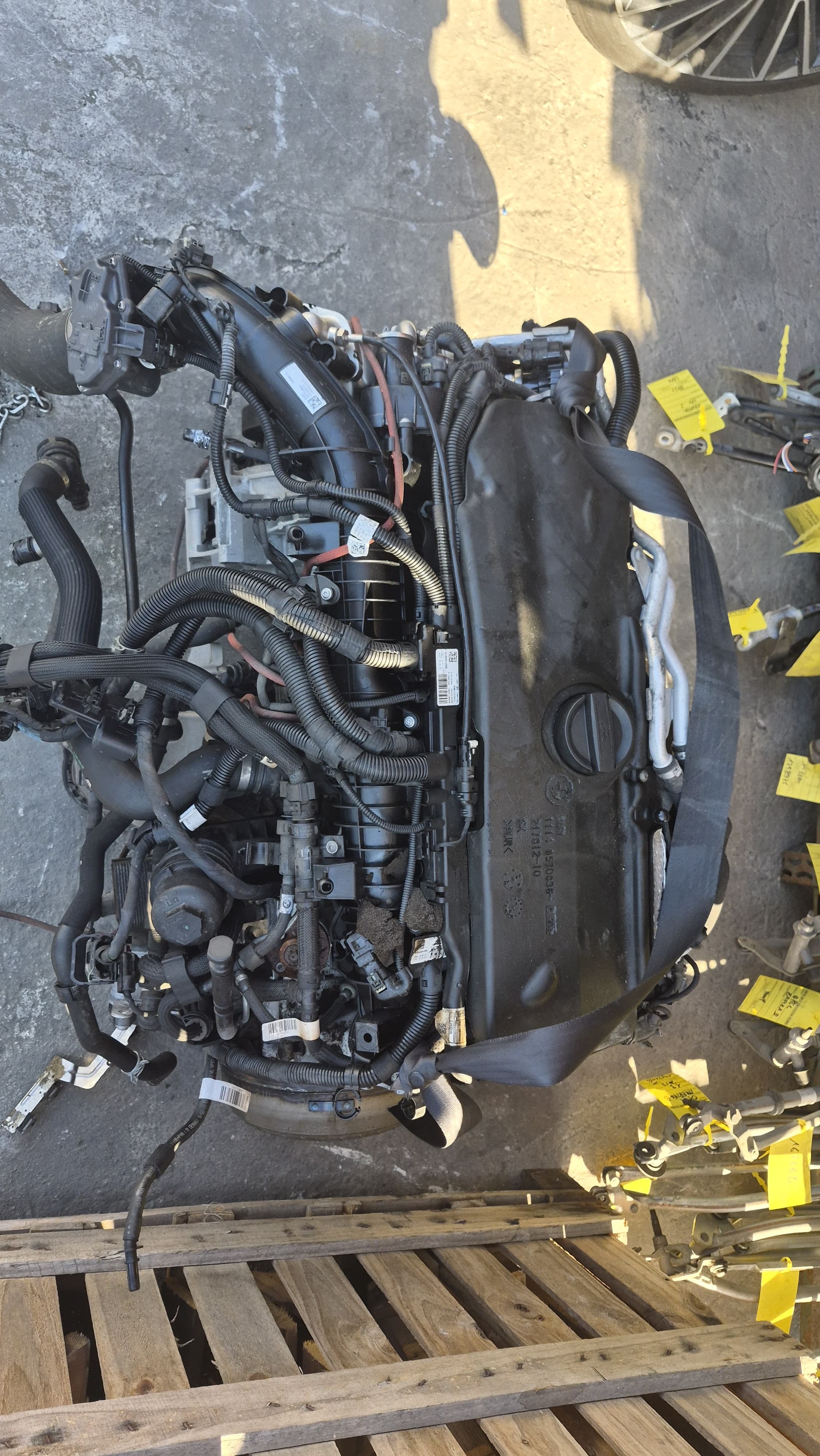 Motore completo bmw serie 5 b57d30a 195kw